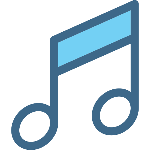 note musicale Icône gratuit