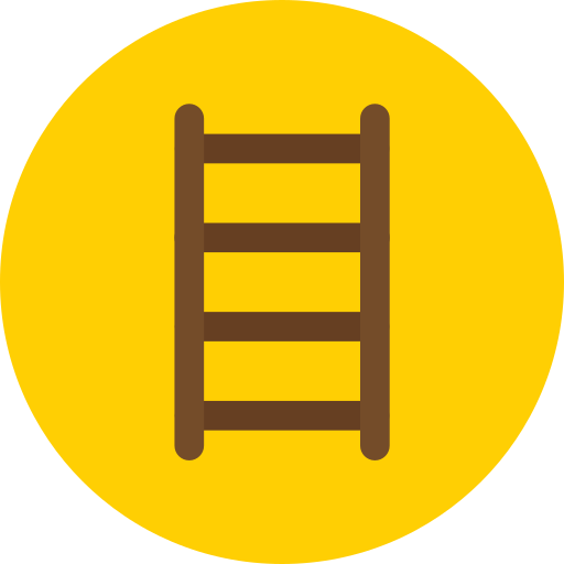 escalera icono gratis