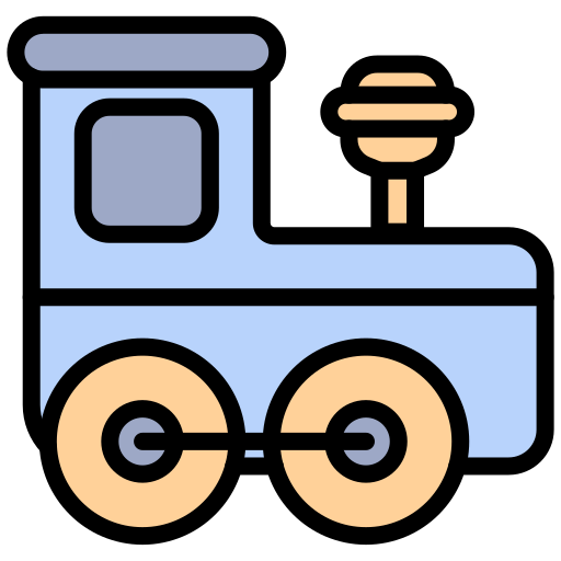 Train engine Generic color lineal-color icon