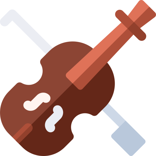 violín icono gratis