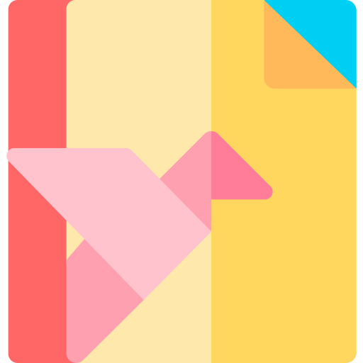 origami icono gratis