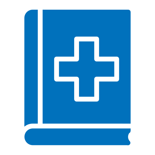 libro medico icono gratis