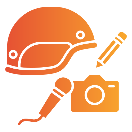 correspondiente de guerra icono gratis