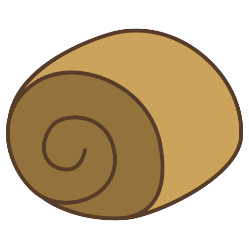 Swiss roll free icon