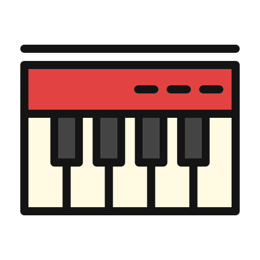 piano icono gratis