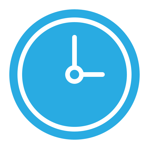 Clock Generic color fill icon