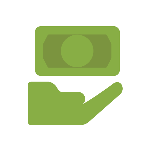 Transaction free icon