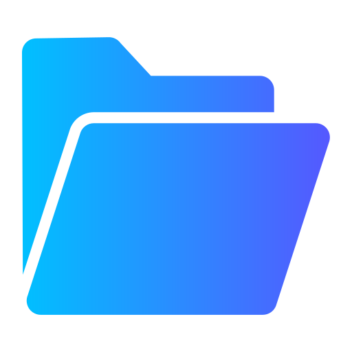 Folder Generic gradient fill icon