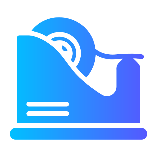 dispensador de cinta icono gratis