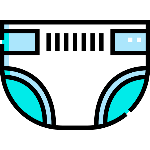pañal icono gratis
