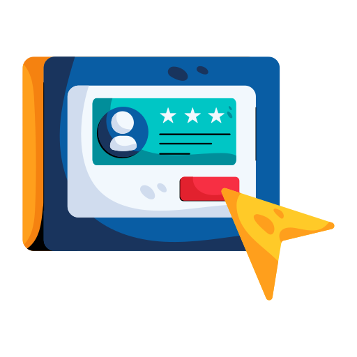 Évaluation en ligne gratuit sticker