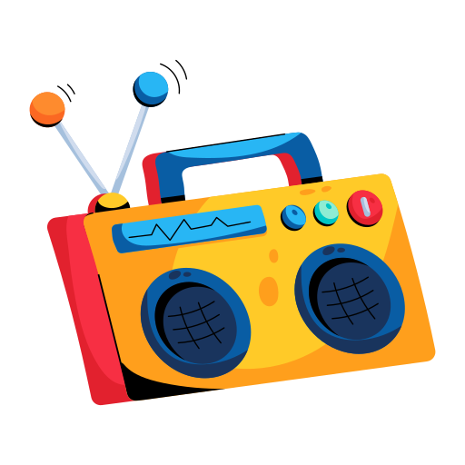 radio gratis sticker