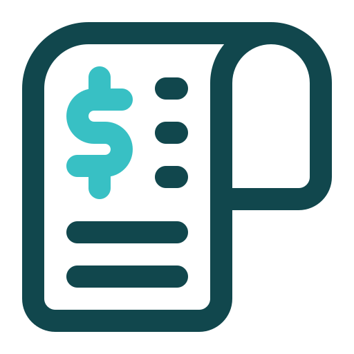 factura icono gratis