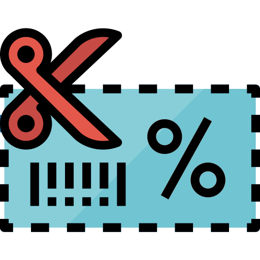 Coupon free icon