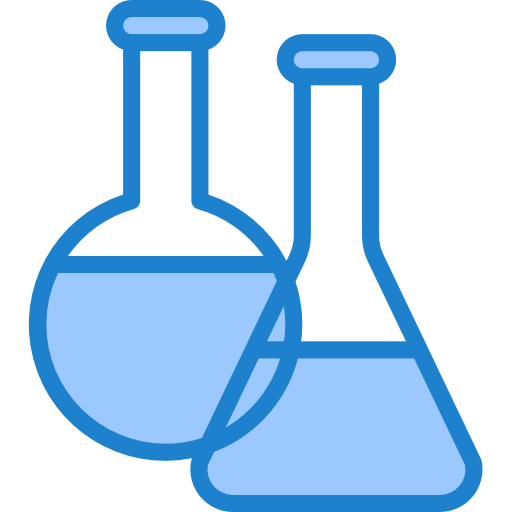 Chemistry srip Blue icon