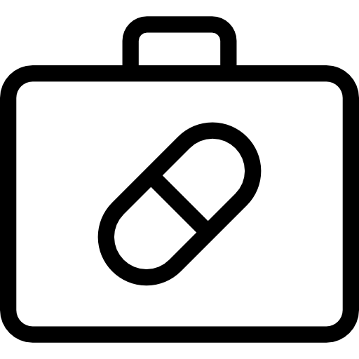 trousse de premiers secours Icône gratuit