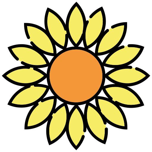 girasol icono gratis