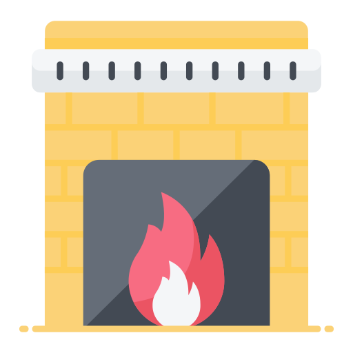 chimenea icono gratis