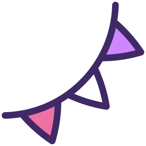 guirnalda icono gratis