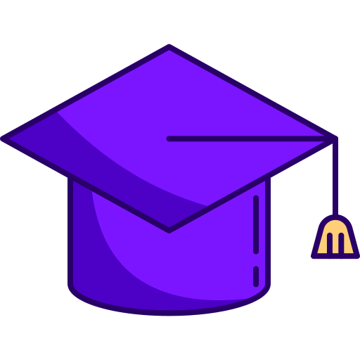 graduación icono gratis