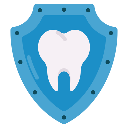 protección dental icono gratis