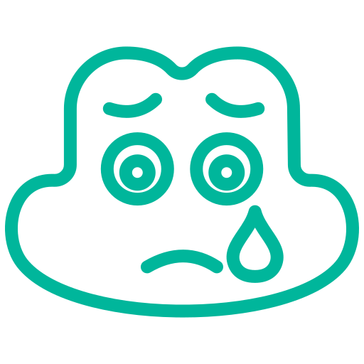 cara triste icono gratis