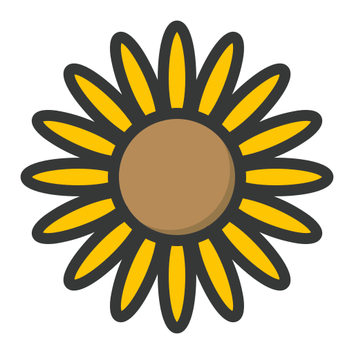 girasol icono gratis