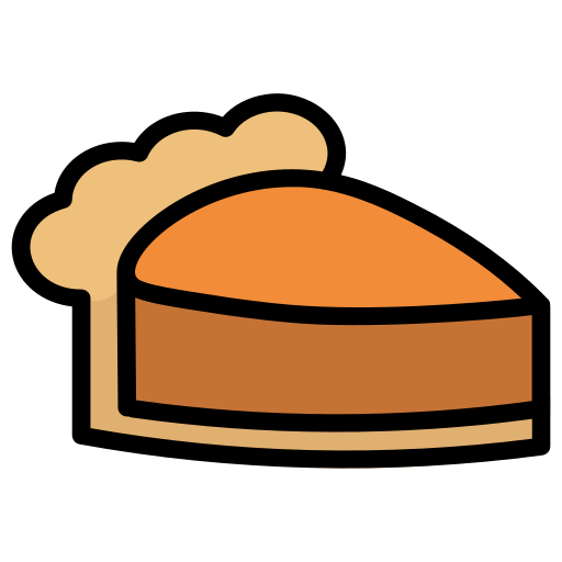 pastel de calabaza icono gratis