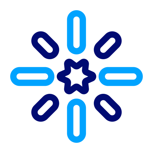 fuegos artificiales icono gratis