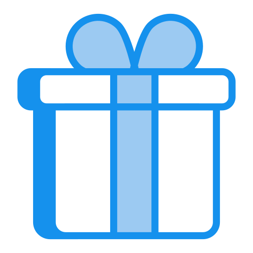 caja de regalo icono gratis