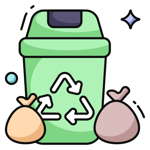 papelera de reciclaje icono gratis