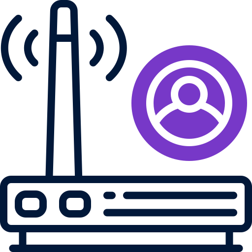 enrutador icono gratis