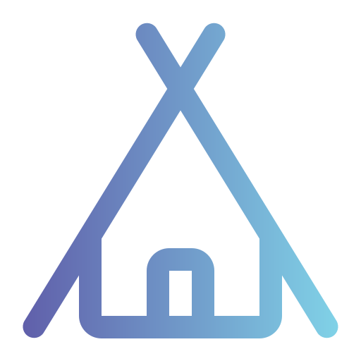 barraca grátis ícone