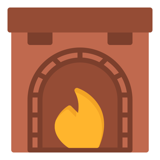 chimenea icono gratis