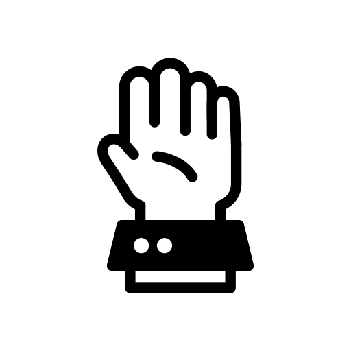 mano icono gratis