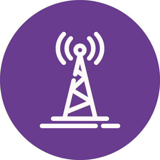 torre de radio icono gratis