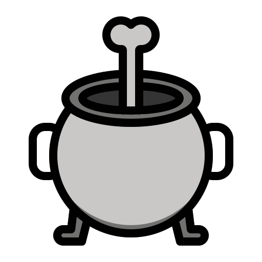 cocina de brujas icono gratis