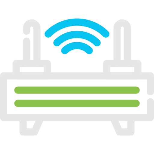 router inalámbrico icono gratis