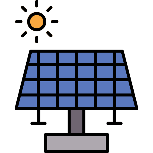 Solar panel Generic color lineal-color icon