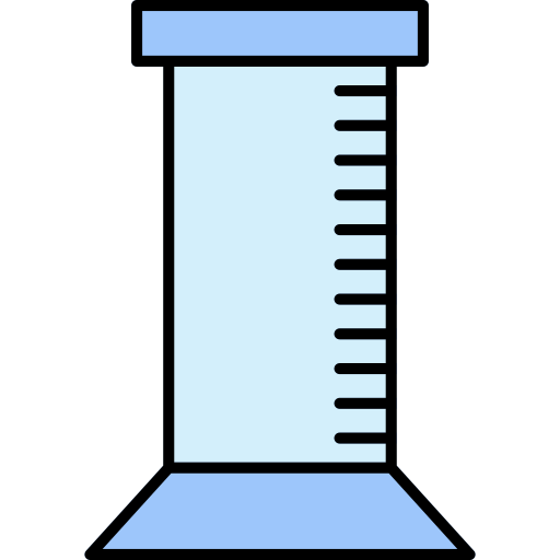 Graduated cylinder - Free education icons