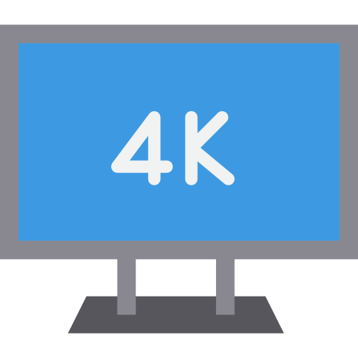 4k icono gratis