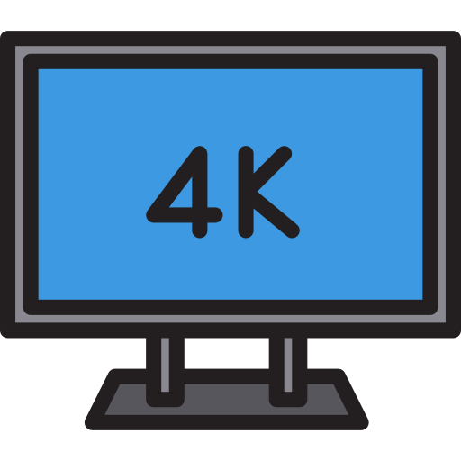 4k icono gratis