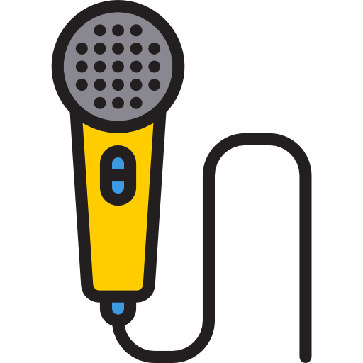 Microphone free icon