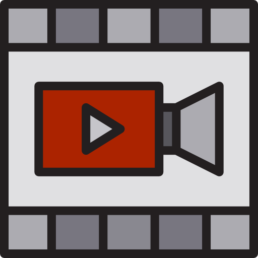 reproductor de video icono gratis