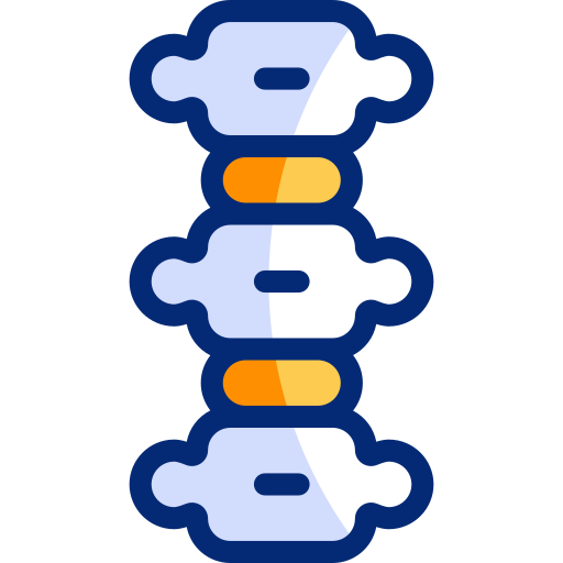 columna vertebral icono gratis