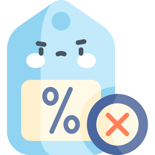 keine verkäufe kostenlos Icon keine verkäufe kostenlos Icon