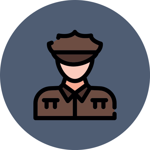 policier Icône gratuit policier Icône gratuit