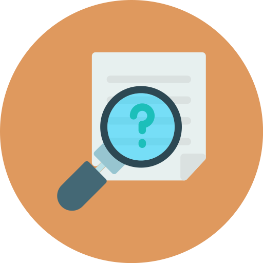 Investigation Generic color fill icon