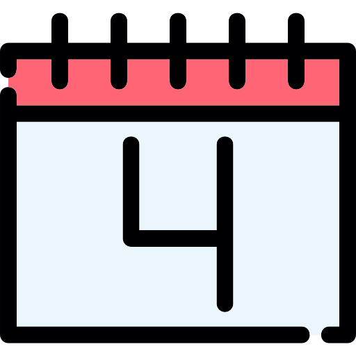 Date Generic color lineal-color icon