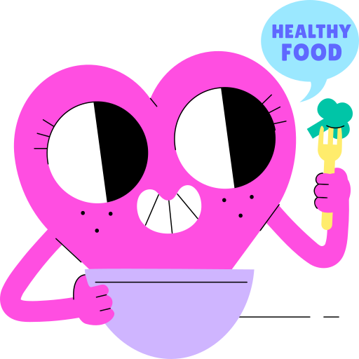 gesundes essen kostenlos Sticker